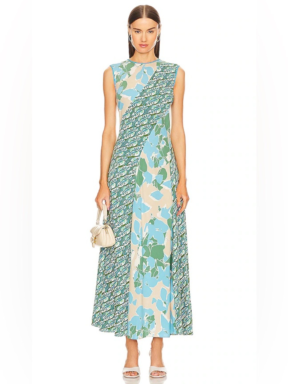 DIANE VON FURSTENBERG / Cory Floral Print Maxi Dress